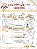 Parent Teacher Conference Note & Forms | EDITABLE | Spring Themed