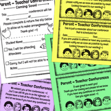 Parent Teacher Conferences: Essential Forms: Notice Respon