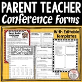 Parent Teacher Conference Forms Back to School
