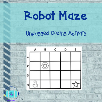 Preview of Computer Science Maze Activity
