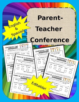 Preview of Parent Teacher Conference Reminder