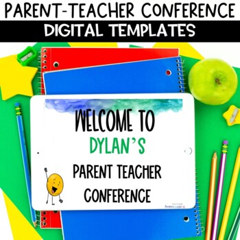 Preview of Parent Teacher Conference  Student Led Conference Templates