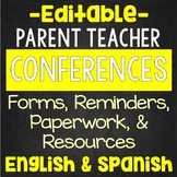 Parent Teacher Conferences EDITABLE