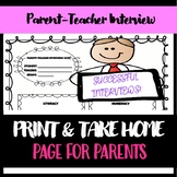 Parent-Teacher Interview Form