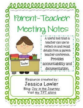 Preview of Parent-Teacher Meeting Notes