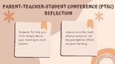 Parent-Teacher Student Conference (PTSC) Reflection Worksh