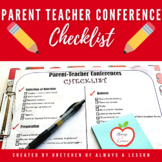 Parent-Teachers Conference Checklist