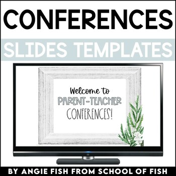 Preview of Parent Teachers Conference Slides | Winter Conferences