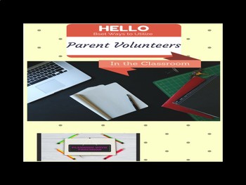 Preview of Parent Volunteer Pack