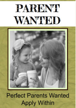 Preview of Parent Wanted Assignment