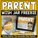 Parent Wish Jar Open House Back to School Night Parent Con
