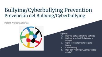 Preview of Parent Workshop: Bullying / Cyber-bullying Prevention