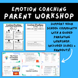 Parent Workshop – The Power of Emotion Coaching
