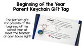 Parent World Keychain Gift Tag | Open House/Meet the Teacher