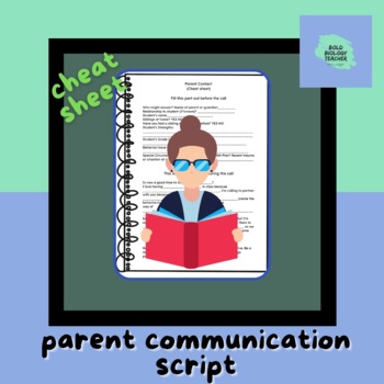 Preview of Parent communication (cheat sheet)