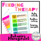 Pediatric Feeding Therapy Techniques + Positive Behavior M