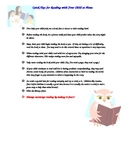 Parent letter Quick Tips for Reading with your Child at Home