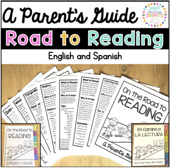 Preview of Parent's Guide to Reading (English and Spanish)