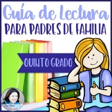 Parent's Guide to Reading: Fifth Grade Edition IN SPANISH