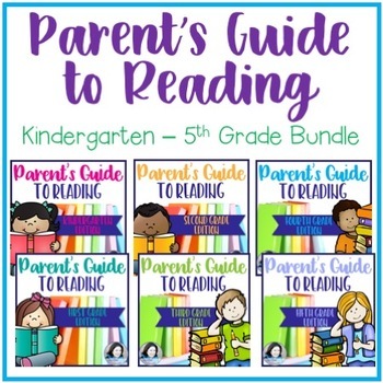 Parents Guide To Reading K 5 Bundle For One Teacher - 