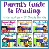 Parent's Guide to Reading: K-5 Bundle for One Teacher