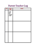 Parent teacher log