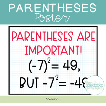 Preview of Parentheses Are Important Poster