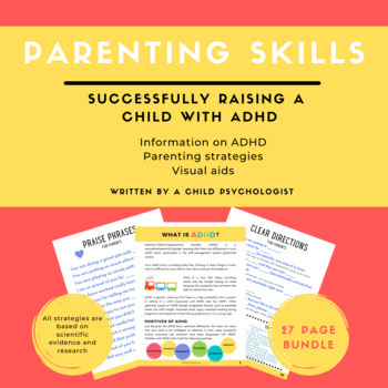 Preview of Parenting Skills - Children with ADHD