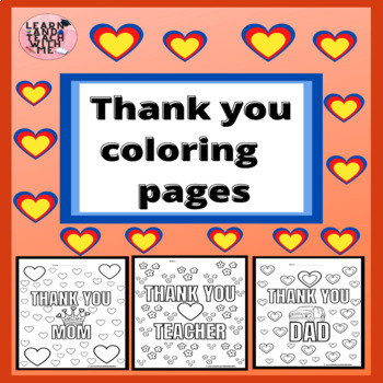 thank you mom coloring pages