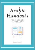 Parents handouts in Arabic: Literacy