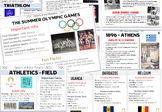 Paris 2024 Olympics - Info/Facts display bundle - Nations,