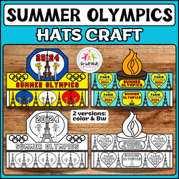 Preview of Paris 2024 Summer Olympics Hat Activity | Olympics 2024 Headdress Headband Crown