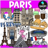 Paris Clip Art Set {Educlips Clipart}