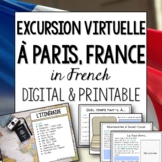 Paris France Virtual Field Trip Excursion virtuelle in French