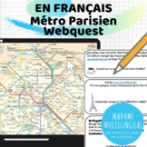 Paris Metro WebQuest | Print or Post