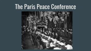 Preview of Paris Peace Conference Treaty of Versailles Simulation