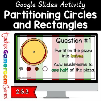 Preview of Partitioning Circles and Rectangles Activity