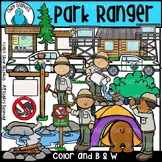 Park Ranger Clip Art Set