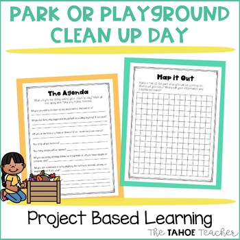 Preview of Park or Playground Clean Up Day Project Based Learning