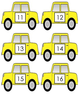 Parking Partners - Exploring Teen Numbers by Samantha Butler | TpT