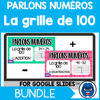 Preview of Parlons Numéros Bundle: La grille de 100 // Let's Talk Numbers Bundle (French)