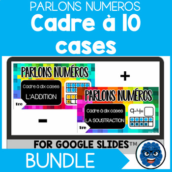 Preview of Parlons Numéros Bundle: Matériel de base 10 // Let's Talk Numbers Bundle -French