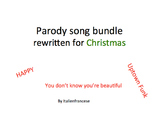 Parody songs bundle rewritten for Christmas