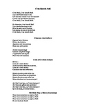 Parole des Chansons de Noel... French Christmas Songs Lyrics