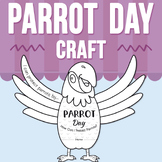 Parrot Day Craft Printable Writing Prompt