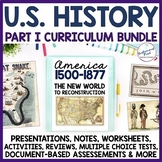 Part 1 Complete U.S. History Curriculum High School Americ