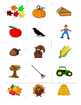 Preview of Thanksgiving / Fall FOREIGN LANGUAGE Games Spanish, Italian, German