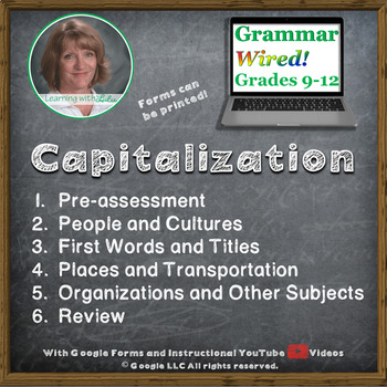 Preview of Part 10 Capitalization - Grammar Wired!