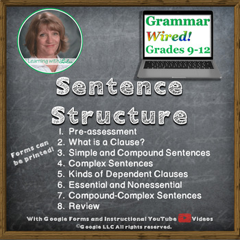 Preview of Part 8 Sentence Structure - Grammar Wired!
