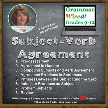 Preview of Part 9 Subject-Verb Agreement - Grammar Wired!